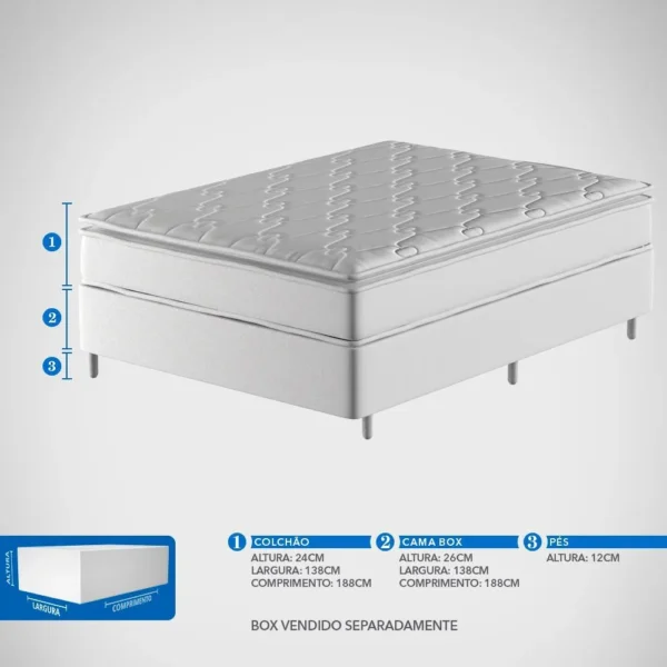 Colchão Casal Probel One Max - Imagem 9